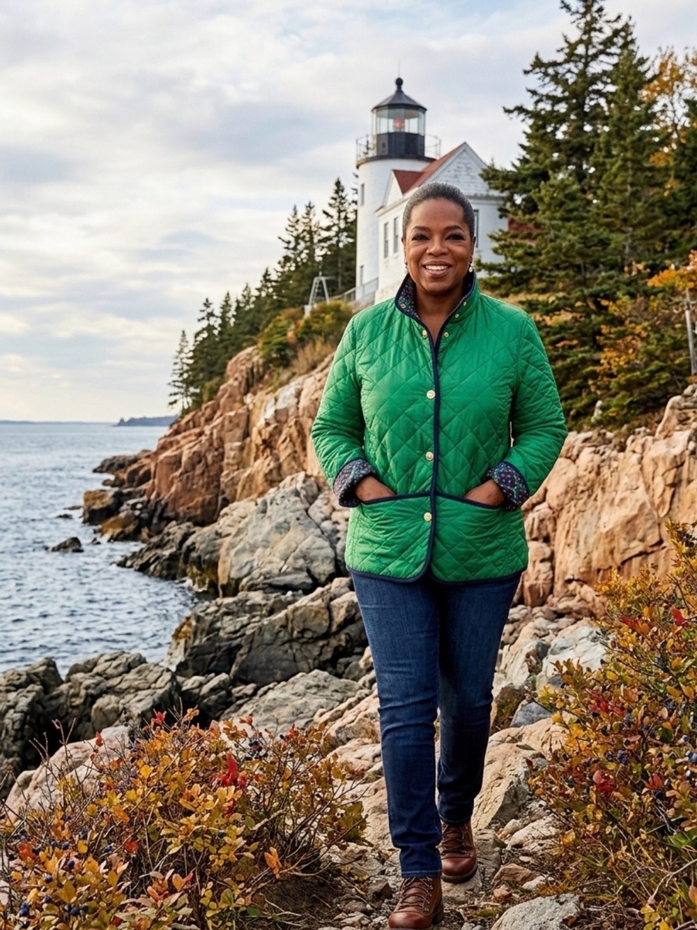 ONE OF OPRAH’S FAVORITE THINGS-C. WONDER QUILTED LOGO JACKET